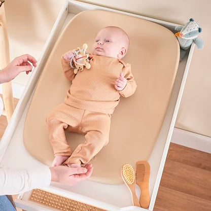 Nattou Premium Soft vahust mähkimisalus 50 × 70 cm, veekindel ja ergonoomiline, beež
