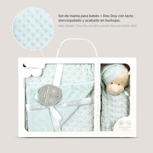 Interbaby beebiteki ja pehme kaisulooma komplekt, 80 × 110 cm, münditoon