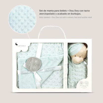Interbaby beebiteki ja pehme kaisulooma komplekt, 80 × 110 cm, münditoon