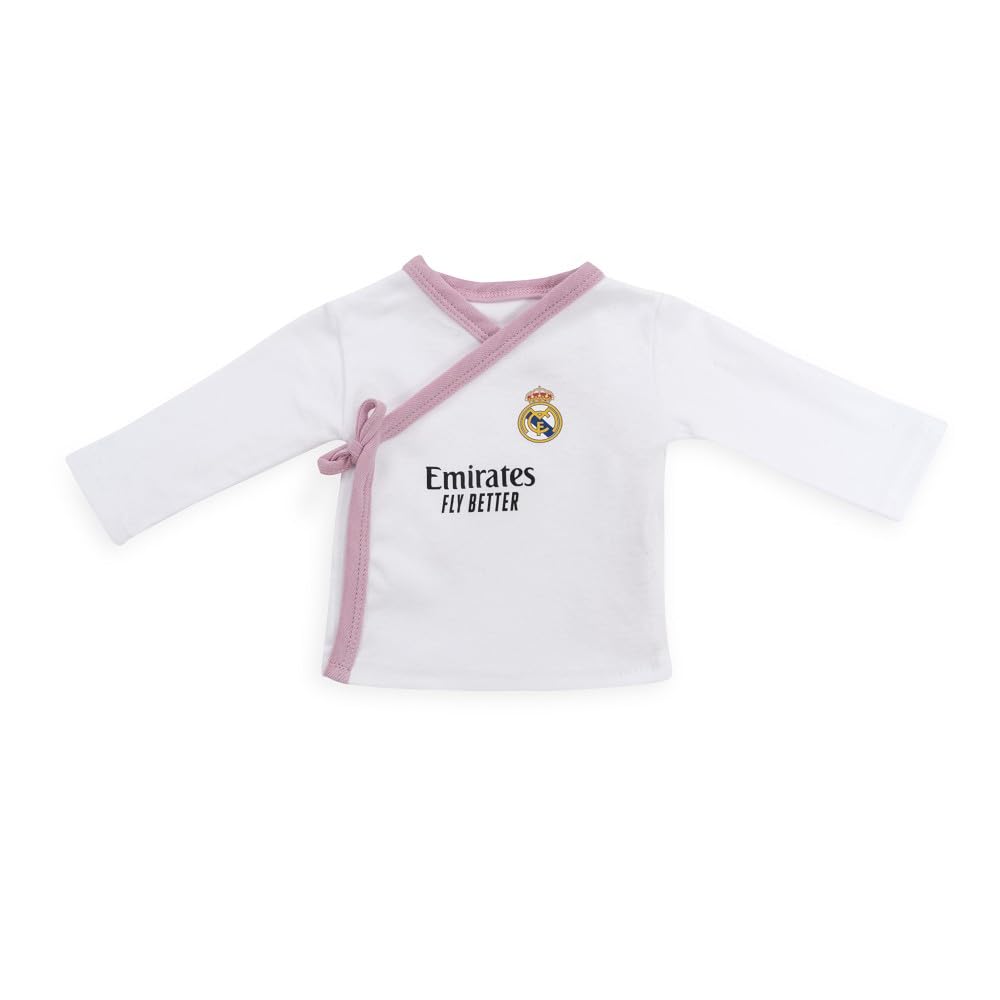 Interbaby Real Madrid beebi kinkekomplekt 5-osaline, roosa (0–6 kuud)