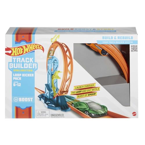 Hot Wheels Track Builder Loop Kicker lisakomplekt, GLC90