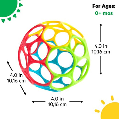 Bright Starts Easy-Grasp Oball kaheosaline mängukomplekt vastsündinule