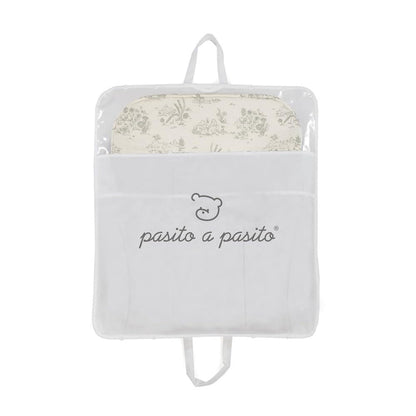 Pasito a Pasito suvine istmekate kärule Toile von Jouy Cream universaalne, 100% puuvill