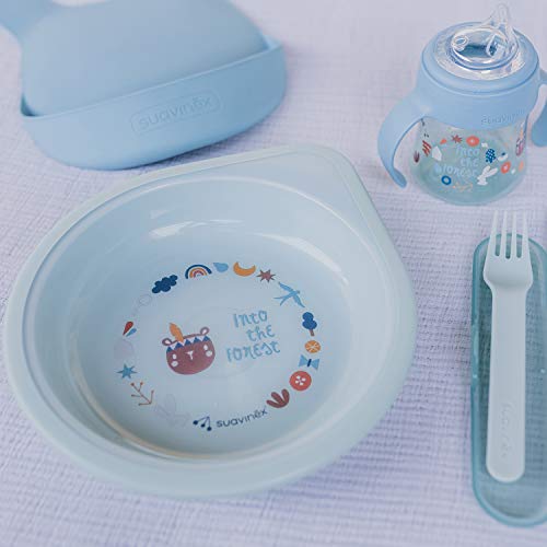 Suavinex Forest Blue beebisöögikomplekt +6 kuud