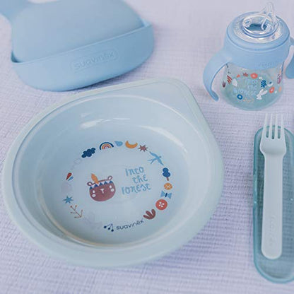 Suavinex Forest Blue beebisöögikomplekt +6 kuud