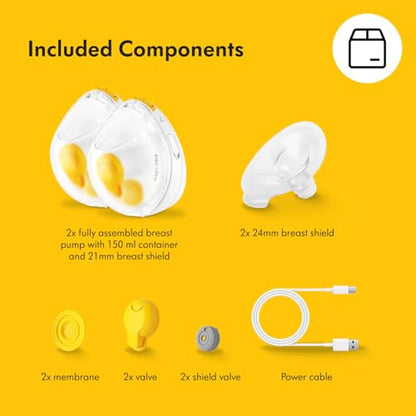 Medela Magic InBra käed-vabad rinnapump, Fluidfeel tehnoloogia
