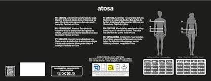 Naiste Charleston kostüüm XS–S, must