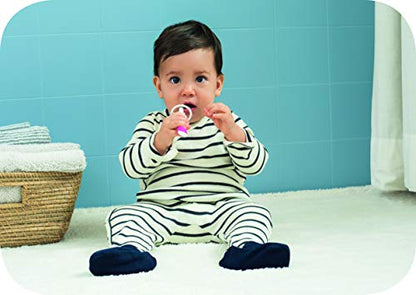 MAM Learn to Brush hambaharjakomplekt beebile (5+ kuud), sinine