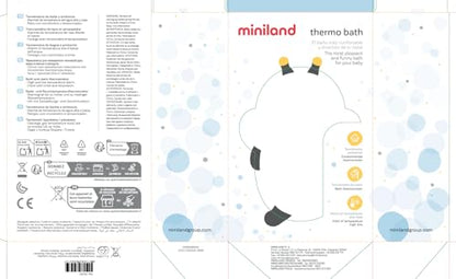 Miniland mesilasekujuline vanni- ja toatemperatuuri termomeeter
