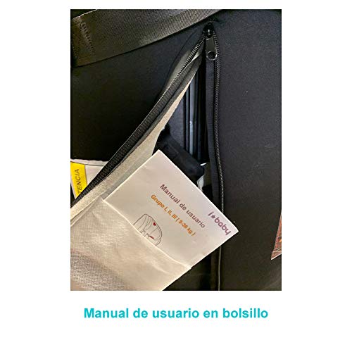 Star Ibaby City Fix HQ 668 SPS Isofix turvatool, rühmad 1/2/3, 76–150 cm, hall/must