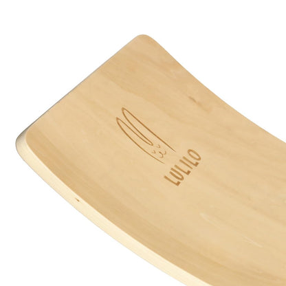 Montessori tasakaalulaud lastele, naturaalne puit (82 × 30 cm)