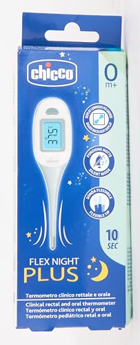 Chicco digitaalne painduva otsikuga kraadiklaas Flex Night, 10 sek