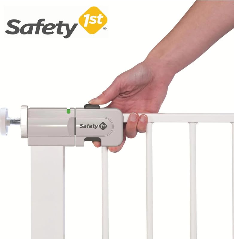Safety 1st 14 cm pikendus survekinnitusega turvaväravale, valge