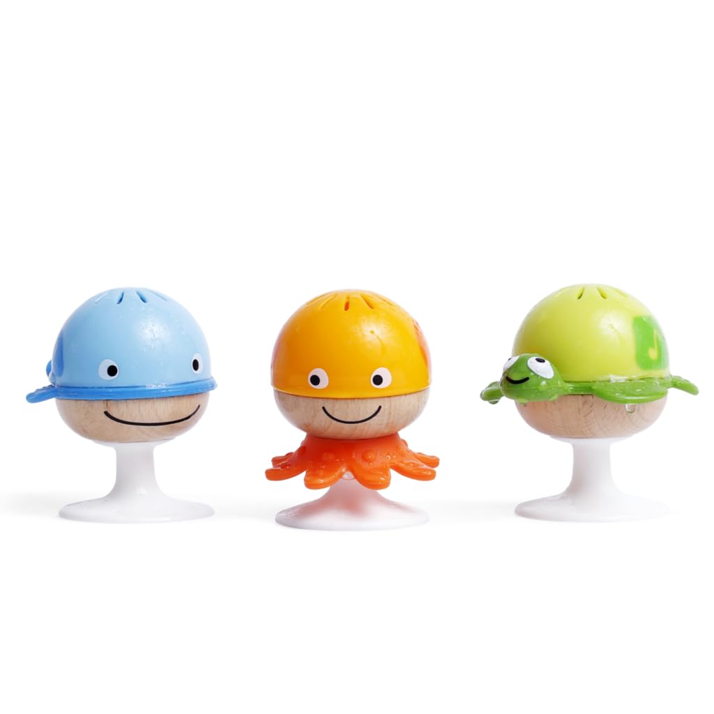 Hape Put-Stay mereloomade iminappkinnitusega kõrinakomplekt, 3 tk
