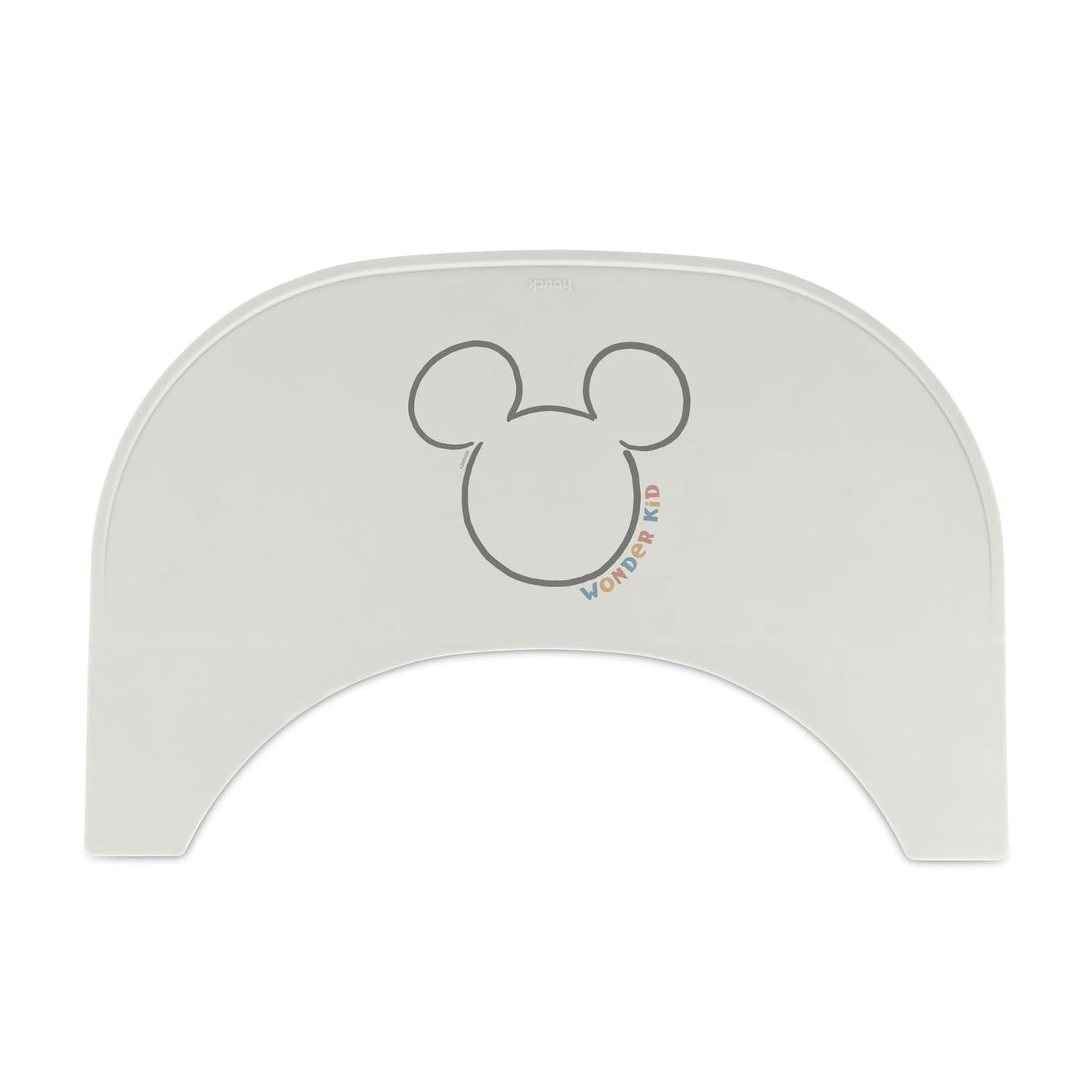 hauck silikoonmatt Mickey Light Beige Alpha Click Tray ja Arketa Click Tray jaoks