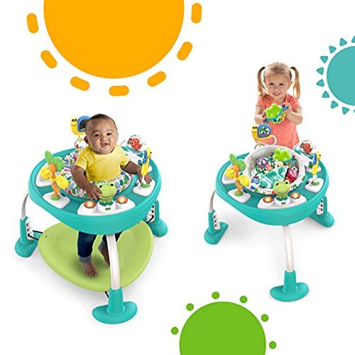 Bright Starts Bounce Bounce Baby 2-ühes hüppetool ja mängulaud, Playful Pond, 6+ kuud