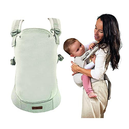 MoMi Collete ergonoomiline kandekott, hall (3–48 kuud, 4–20 kg)