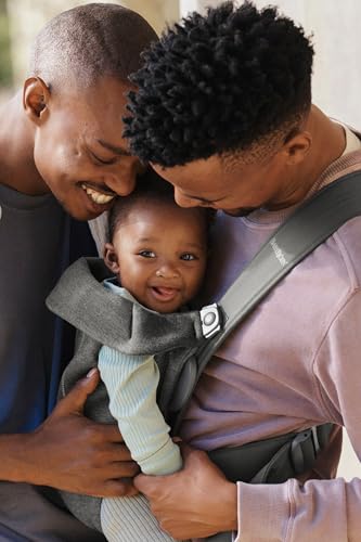 BabyBjörn Baby Carrier Mini kandekott, 3D-jersey, tumehall