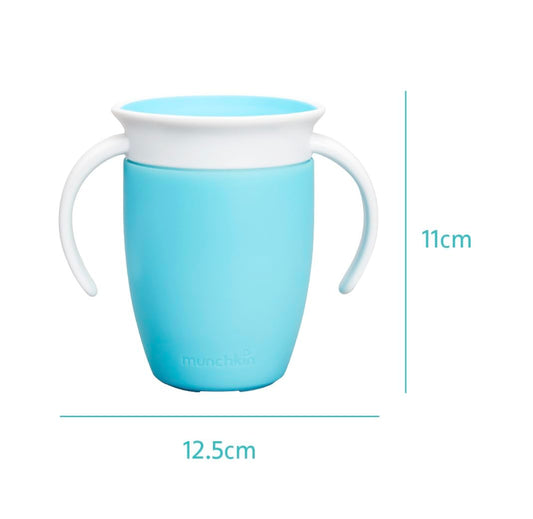 Munchkin Miracle 360 treeningtass 6+ kuud, 207 ml, sinine