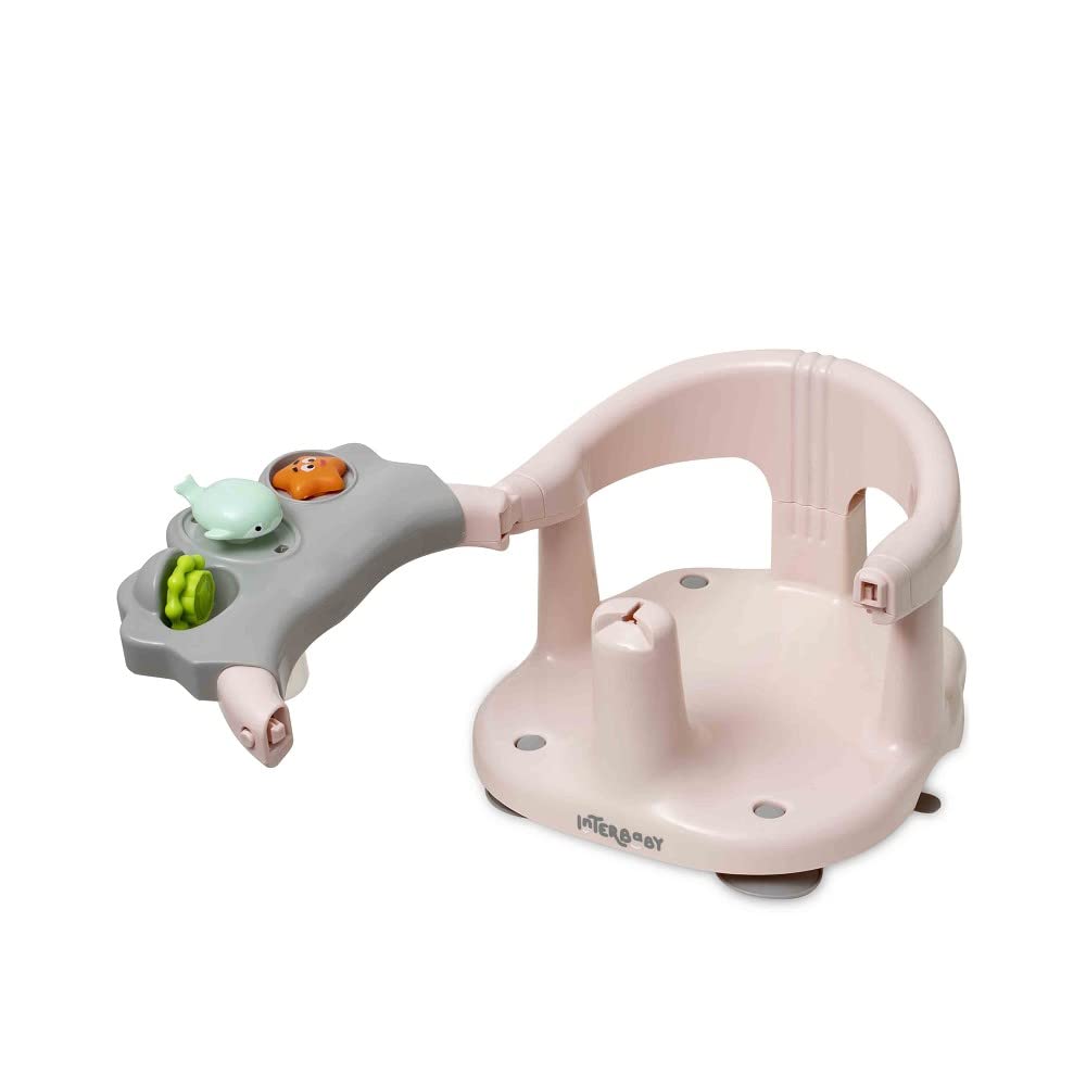 Interbaby beebi vannitool/vanniiste iminappadega, roosa (alates 5 kuud)