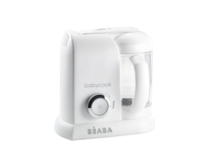Béaba Babycook Solo 4-ühes blender-auruti –  1100 ml, valge/hõbedane