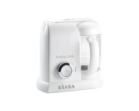 Béaba Babycook Solo 4-ühes blender-auruti –  1100 ml, valge/hõbedane