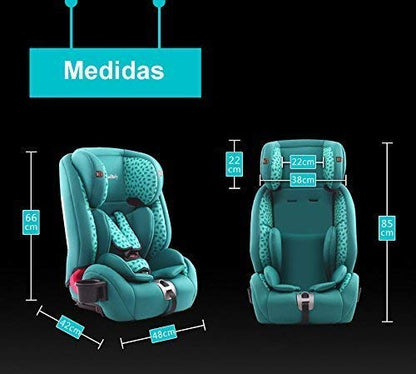 Star Ibaby City Fix HQ 668 SPS Isofix turvatool, rühmad 1/2/3, 76–150 cm, hall/must