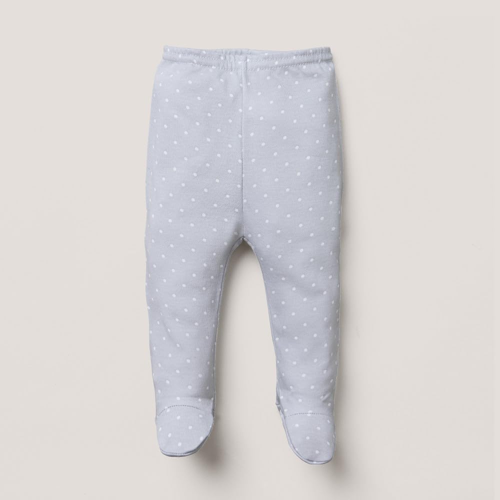 Interbaby vastsündinu kinkekomplekt 5-osaline, elevandi motiiv, hall