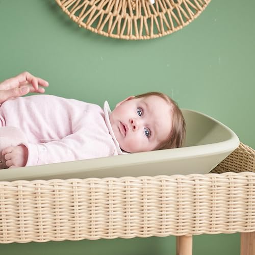 Nattou Premium Soft veekindel mähkimisalus 50x70, roheline