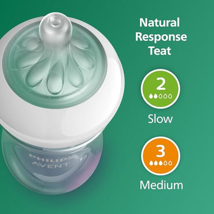 Philips Avent Natural Response lasisten tuttipullojen setti