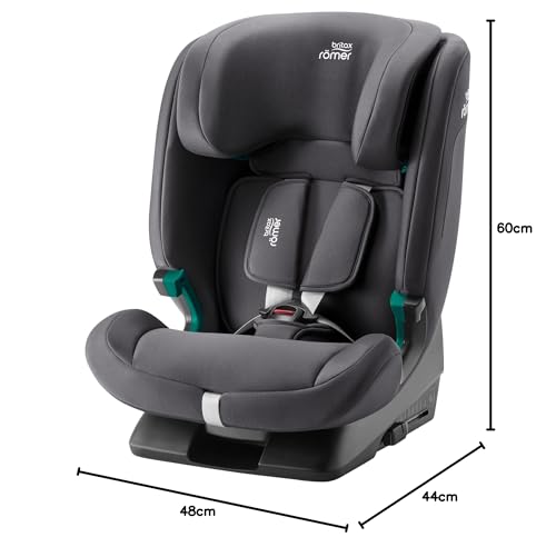Britax Römer Evolvafix turvatool, 76–150 cm, ISOFIX, Midnight Grey