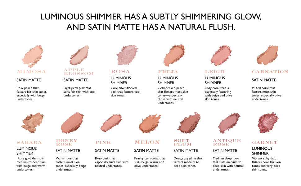 Alima Pure mineraalne põsepuna Satin Matte, erinevad toonid, 4.5 g