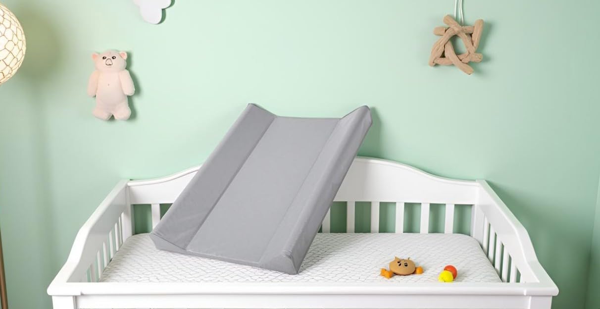 Rotho Babydesign mähkimisalus Keil 50 x 70 cm, hall, veekindel