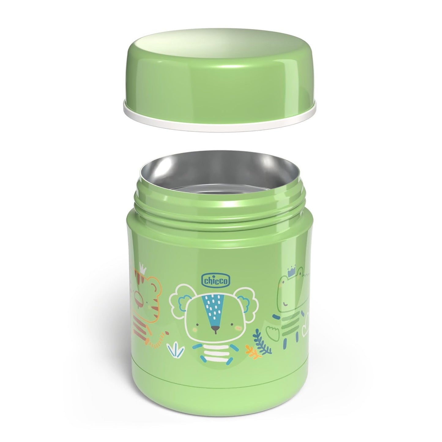 Chicco termonõu toidule, 300 ml, roheline, 6 kuud+