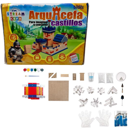 Cefa Toys Archicefa Plus “Keskaegne loss” ehituskomplekt lastele, hariv mäng