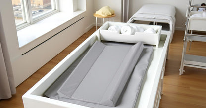 Rotho Babydesign mähkimisalus Keil 50 x 70 cm, hall, veekindel