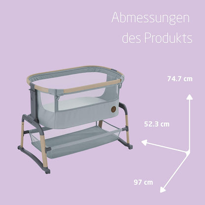 Maxi-Cosi Iora Air vooditasku beebile, Beyond Grey, sünnist kuni 6 kuud (kuni 9 kg)