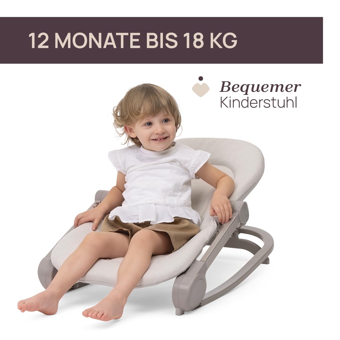 Chicco Magia 2-ühes beebikiik, kuni 18 kg, vanill/beež