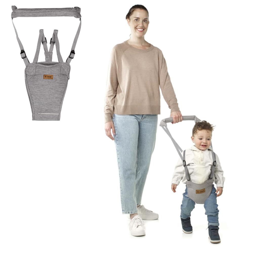 Jané First Steps kõndimise abivöö beebile, 12–48 kuud, hall