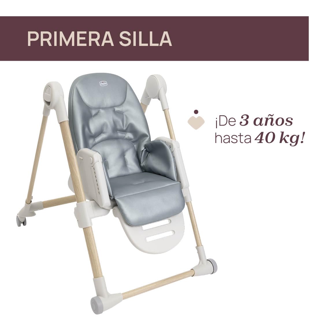 Chicco Polly Armonia multifunktsionaalne söögitool ja lamamistool 0–40 kg, reguleeritav, roheline