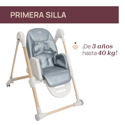 Chicco Polly Armonia multifunktsionaalne söögitool ja lamamistool 0–40 kg, reguleeritav, roheline