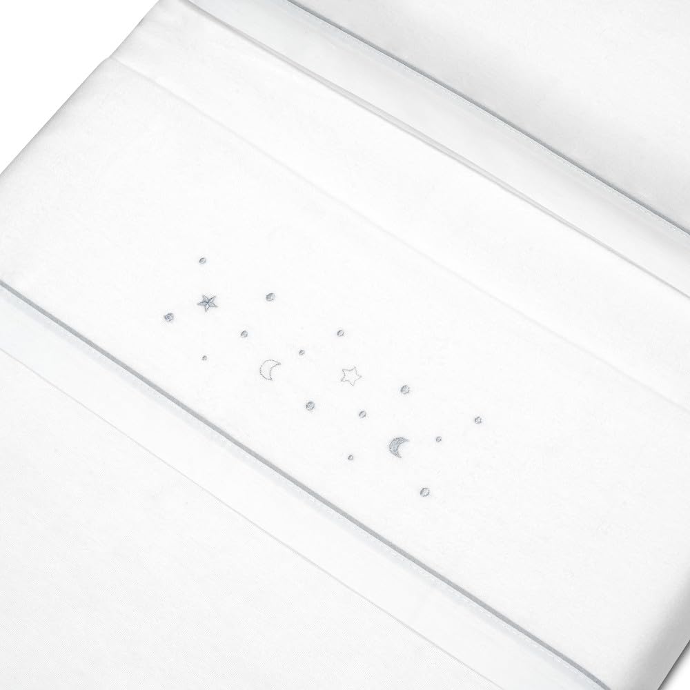 Interbaby flanellist voodipesu komplekt Star & Moon, 50 × 80 cm