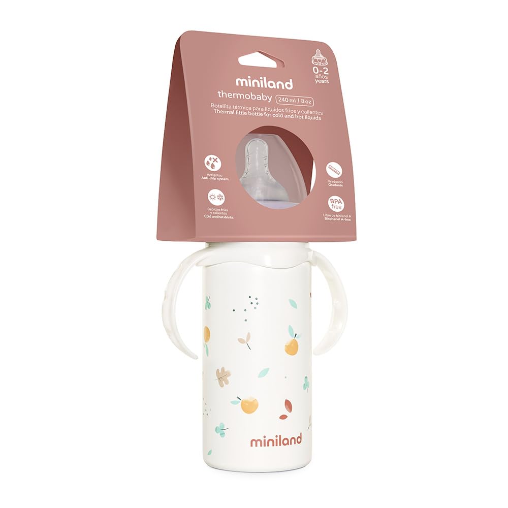 Miniland Thermobaby Valencia termopudel lutiga 240 ml