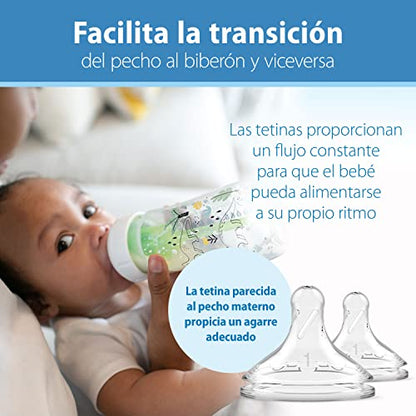 Dr. Brown’s Options+ laia suuga lutipudelid koolikute leevendamiseks, 270 ml, 2 tk (Dinosaurused)