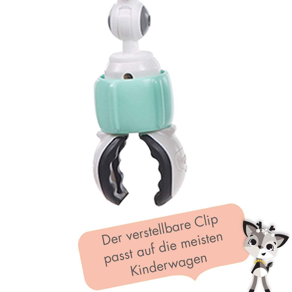 Tiny Love Sunny Stroll mängukaar Magical Tales, alates 0+ kuud, universaalsete klambritega