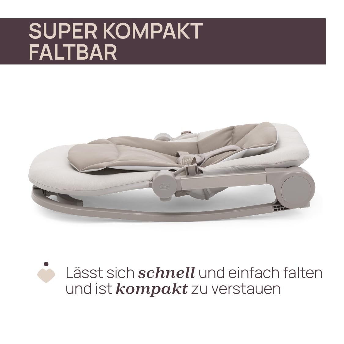 Chicco Magia 2-ühes beebikiik, kuni 18 kg, vanill/beež