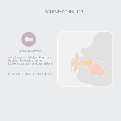 Bibs Boheme lutt 2 tk Vanilla / Peach, 6-18 kuud
