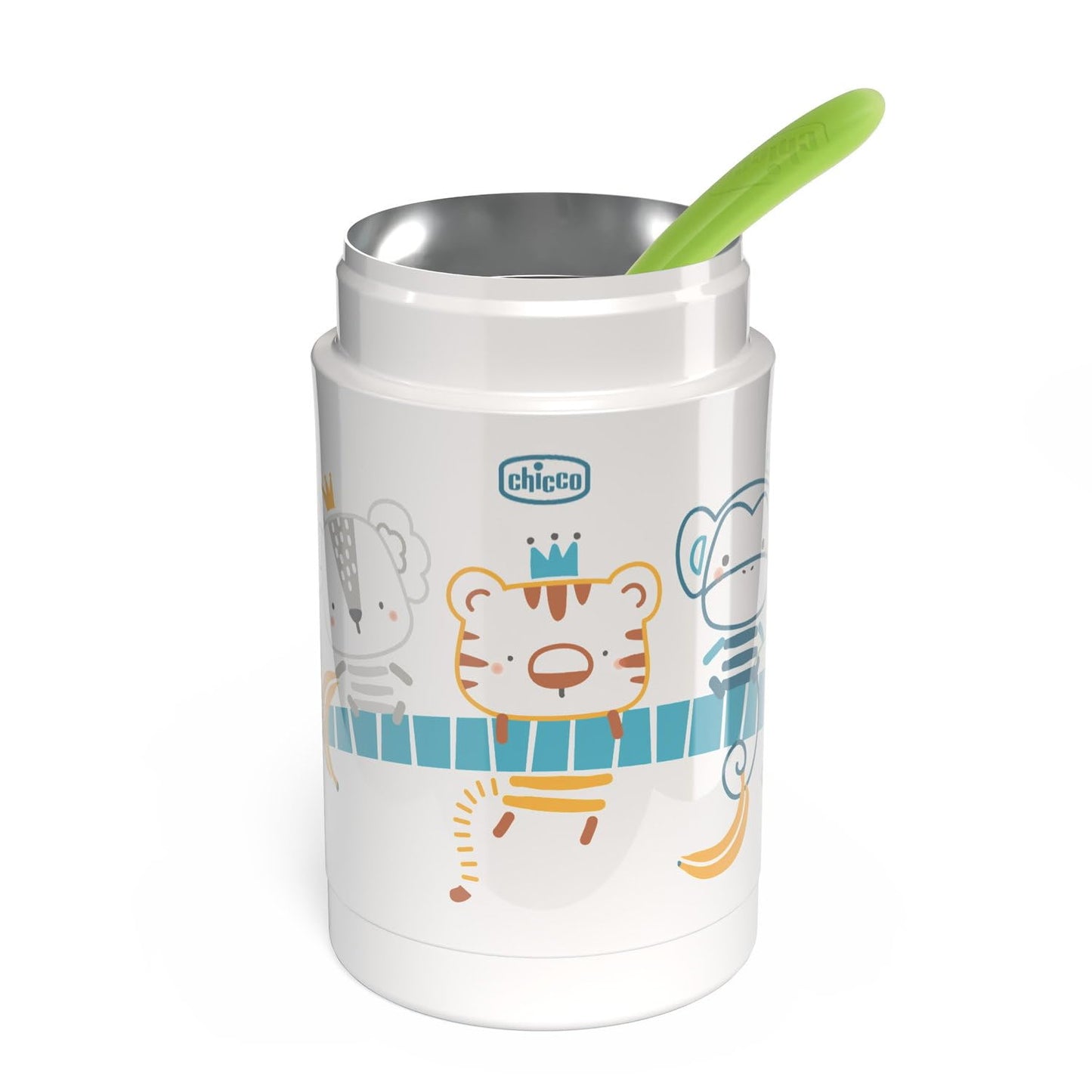 Chicco termonõu toidule, 500 ml, valge, 6 kuud+