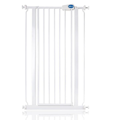 Safetots metallinen turvaportti Extra High, valkoinen, 68,5–75 cm, 104 cm