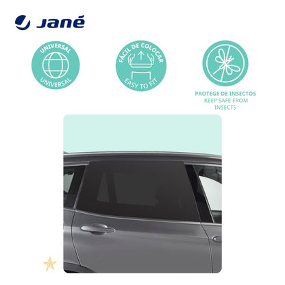 Jané universaalsed autokardinate ja sääsevõrkude komplekt, 2 tk, suurus L